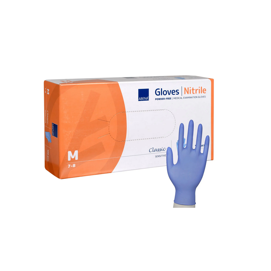 Abena Nitril Handschuhe Classic Blau Gr. M