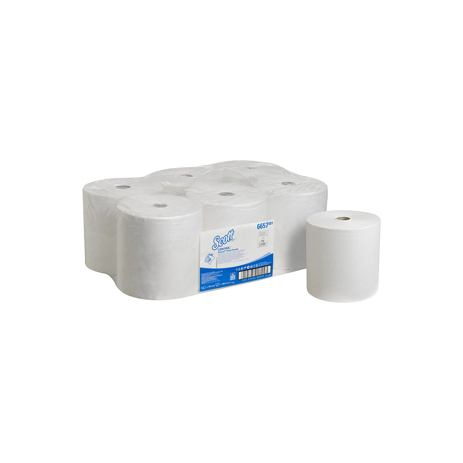 Kimberly Clark | Handtuchrolle 1-lagig Slimroll | 6 Rollen | 165m