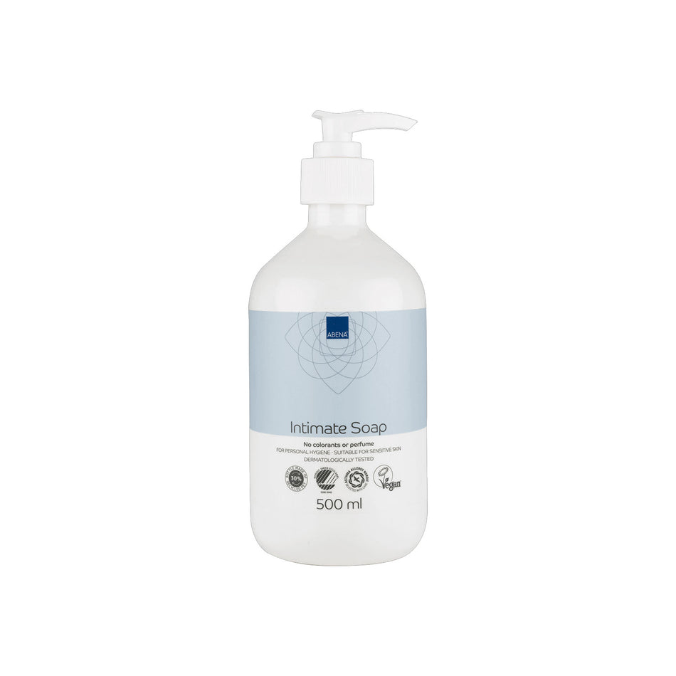 ABENA Intimpflegeseife, unparfümiert, 500ml Pumpspender-Flasche