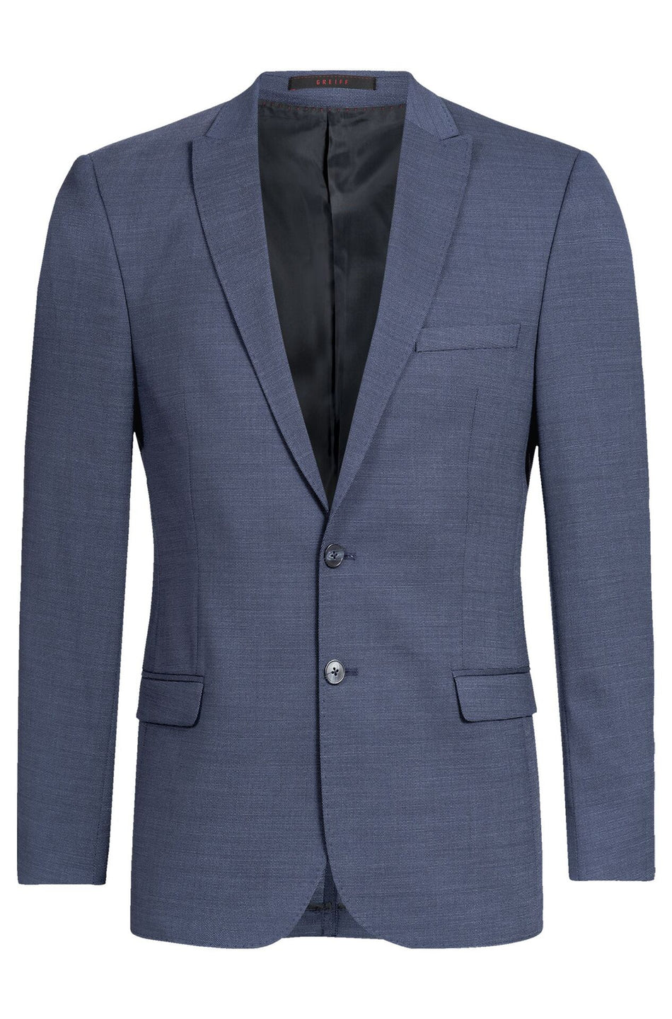 Greiff Herren-Sakko SF 37.5 pinpoint mittelblau