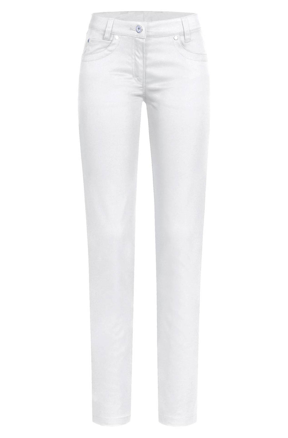 Greiff Damen-Hose 5 Pocket RF weiß