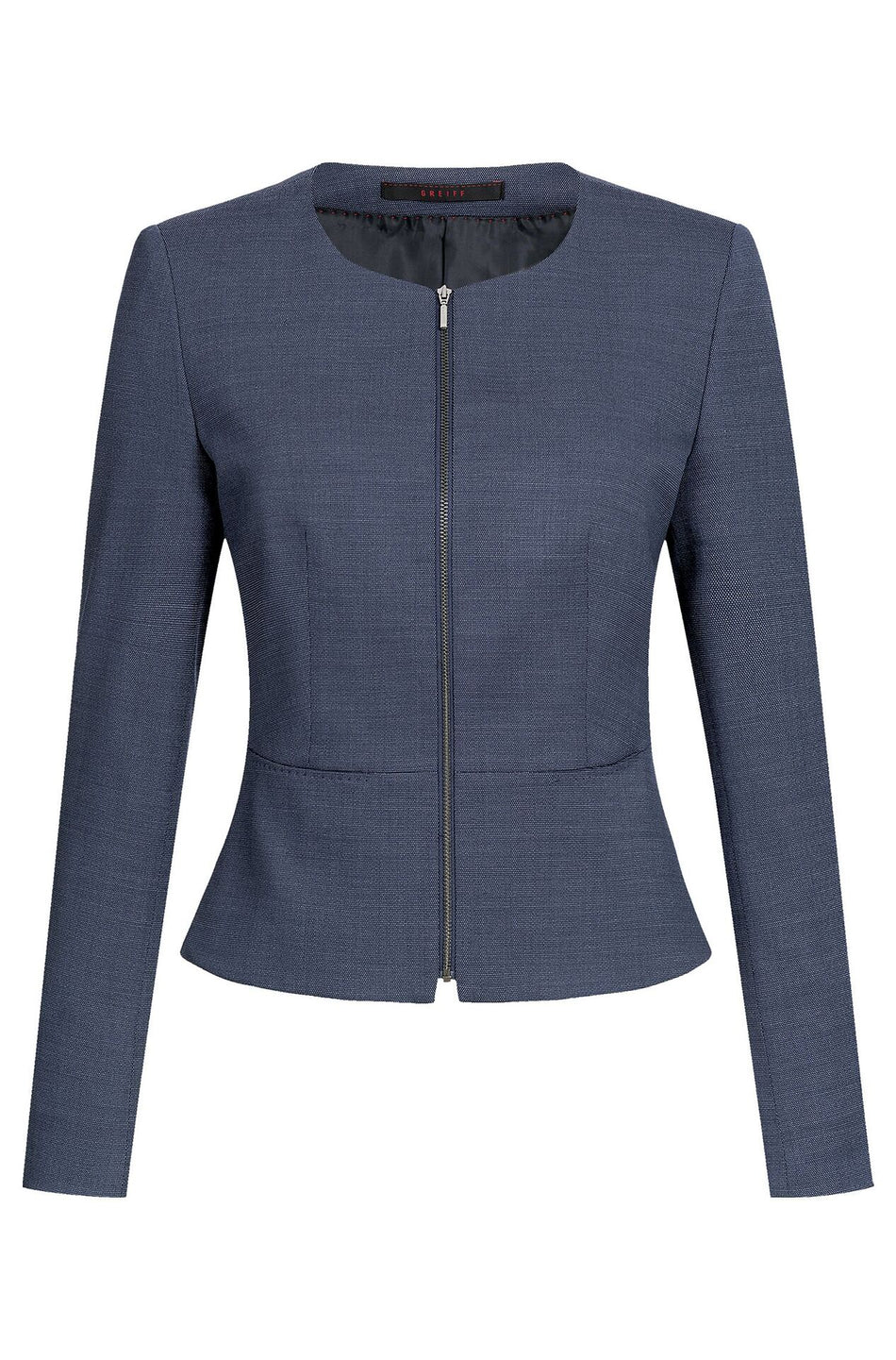 Greiff Damen-Blazer SF 37.5 pinpoint mittelblau 1427 2810