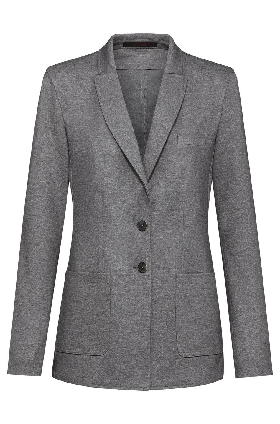 Greiff Damen-Jerseylangblazer RF hellgrau meliert