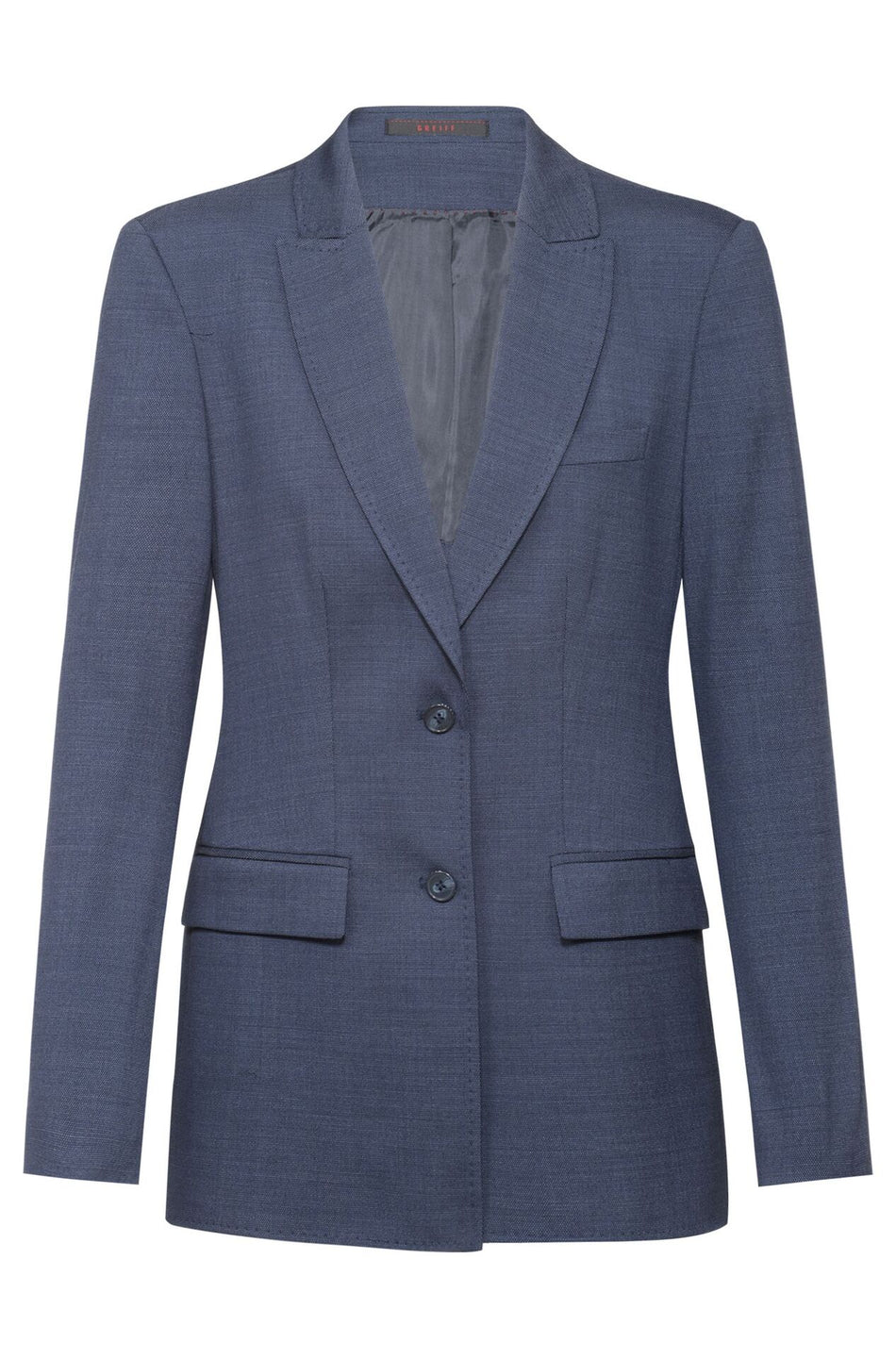 Greiff Damen-Langblazer RF 37.5 pinpoint mittelblau