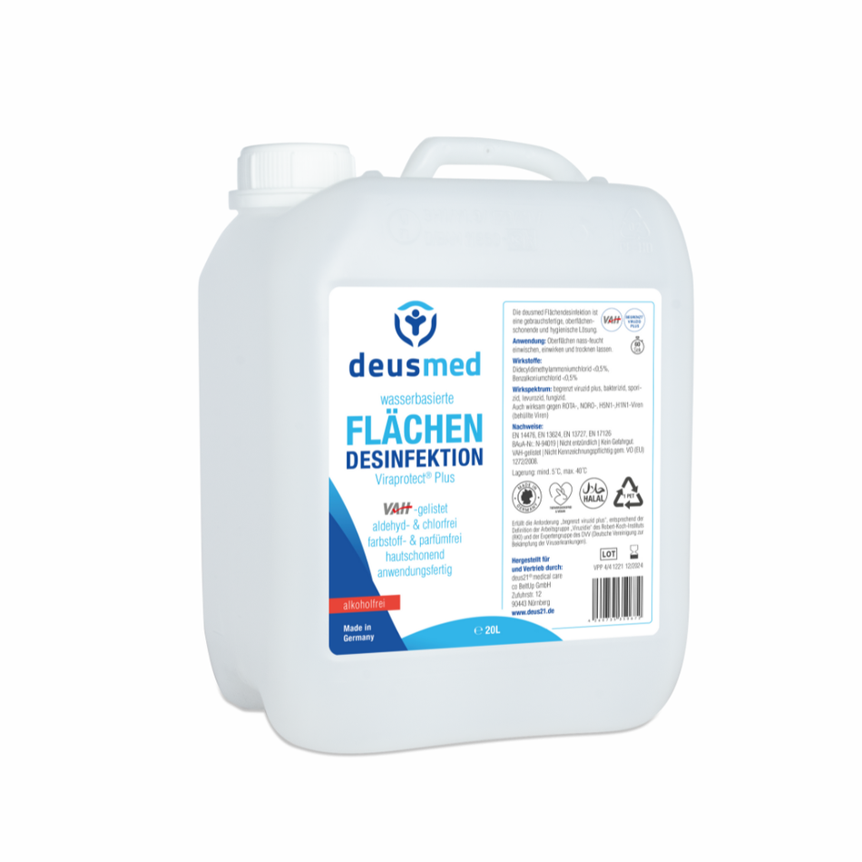 Deusmed Alkoholfreie Flächendesinfektion - 20 Liter