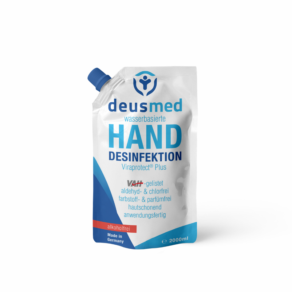 Deusmed Alkoholfreie Handdesinfektion - 2 Liter