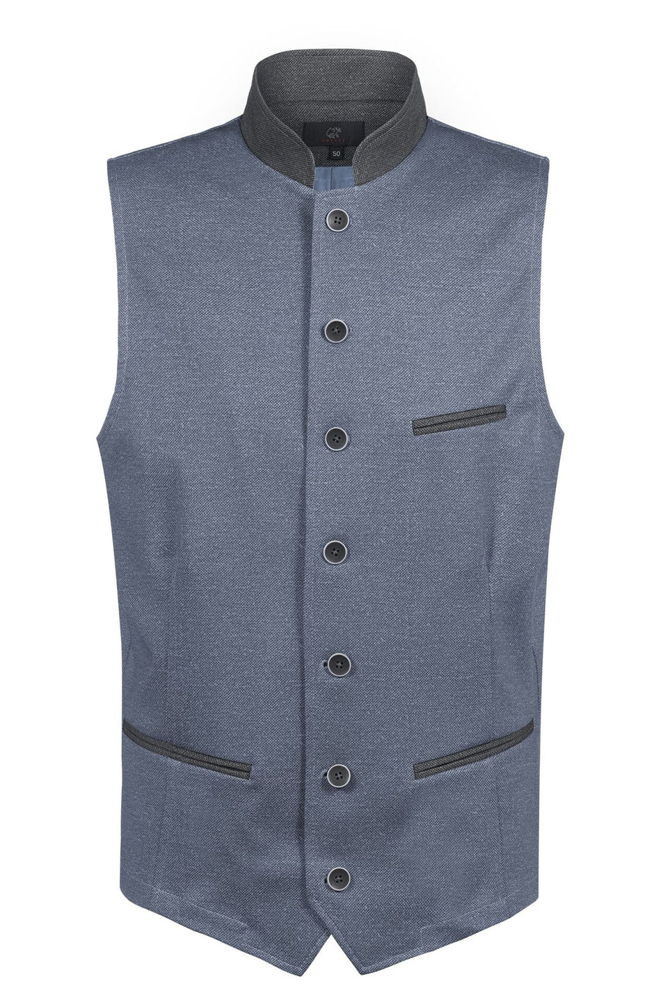Greiff Herren-Jerseyweste RF blau/Kontrast grau