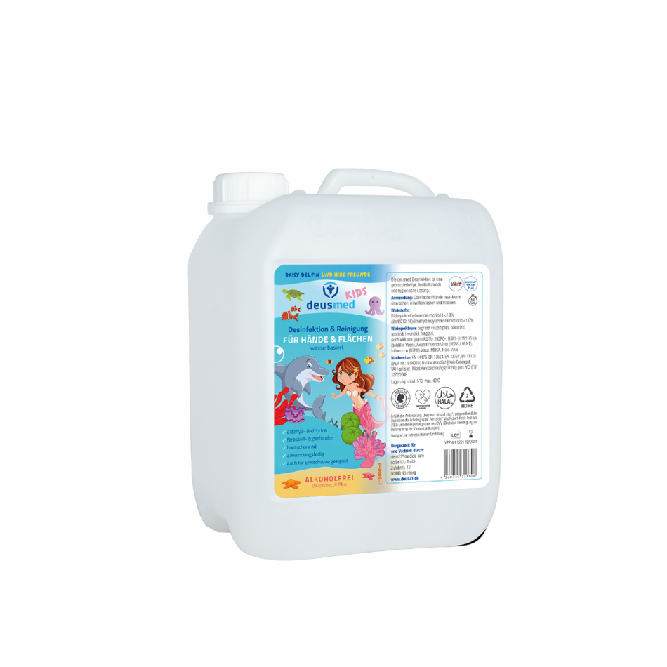 Deusmed KIDS alkoholfreies Desinfektionsmittel 5 Liter