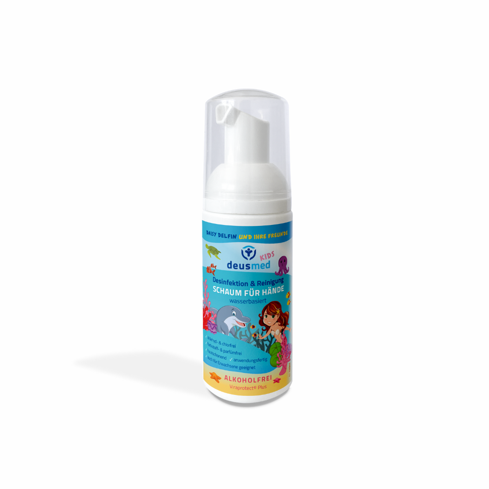 Deusmed KIDS alkoholfreies Desinfektionsmittel - Schaumspender 150ml