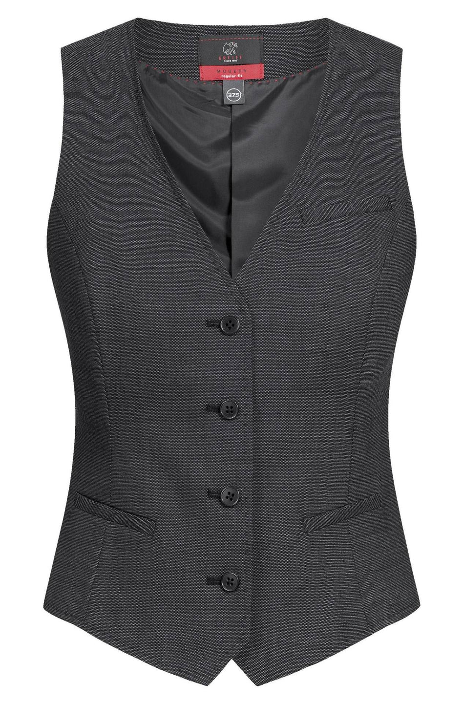 Greiff Damen-Weste RF 37.5 pinpoint schwarz