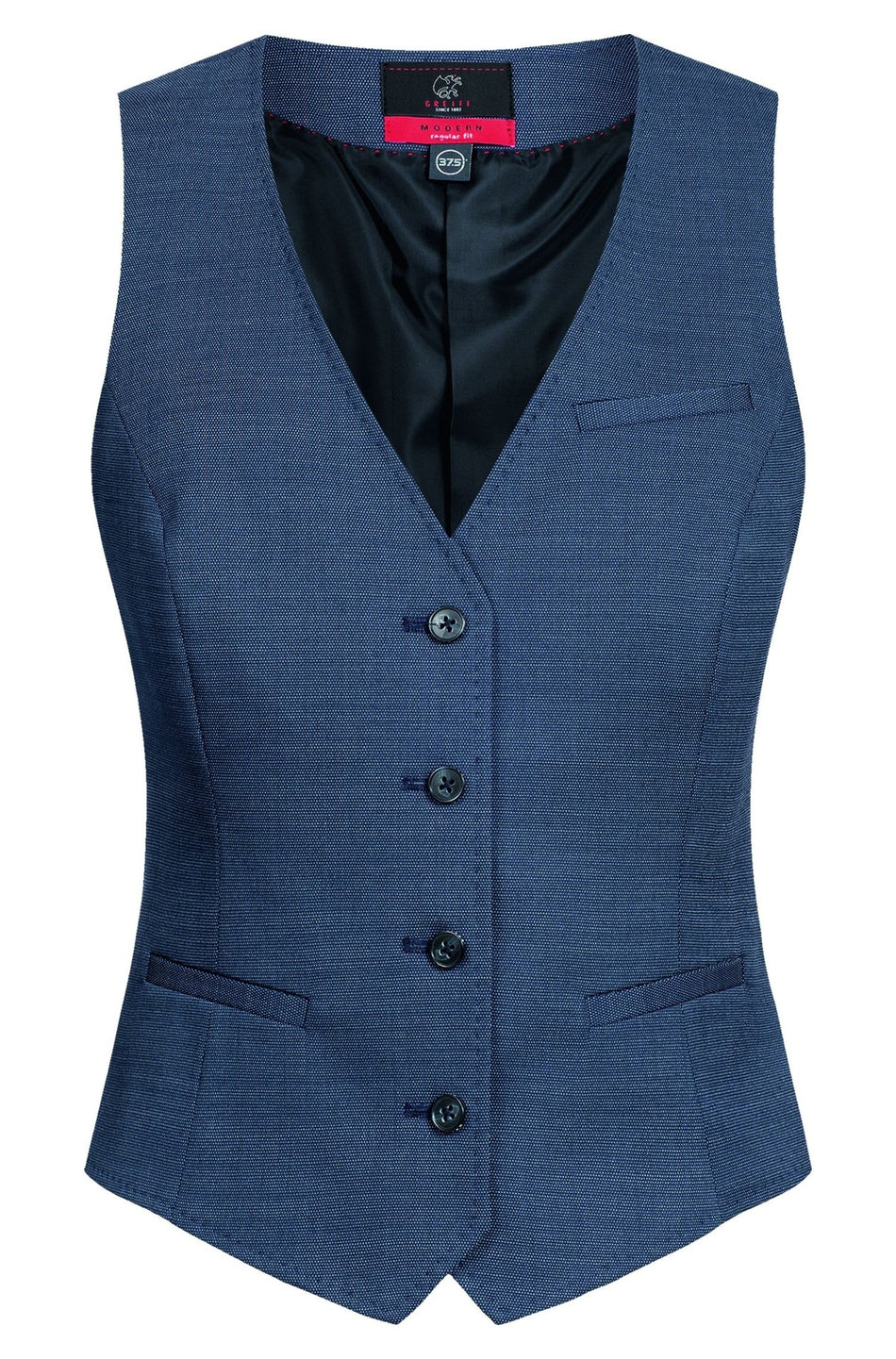 Greiff Damen-Weste RF 37.5 pinpoint mittelblau