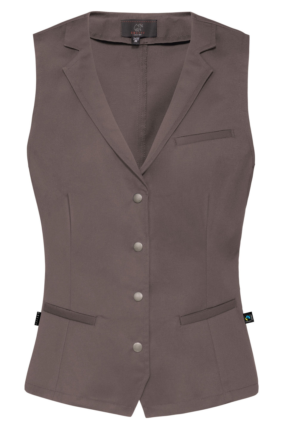 Greiff Damen-Weste RF Service taupe