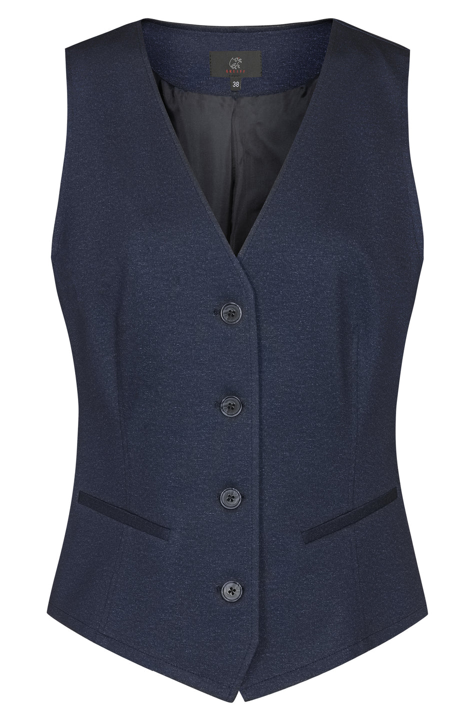 Greiff Damen-Jerseyweste RF blau meliert