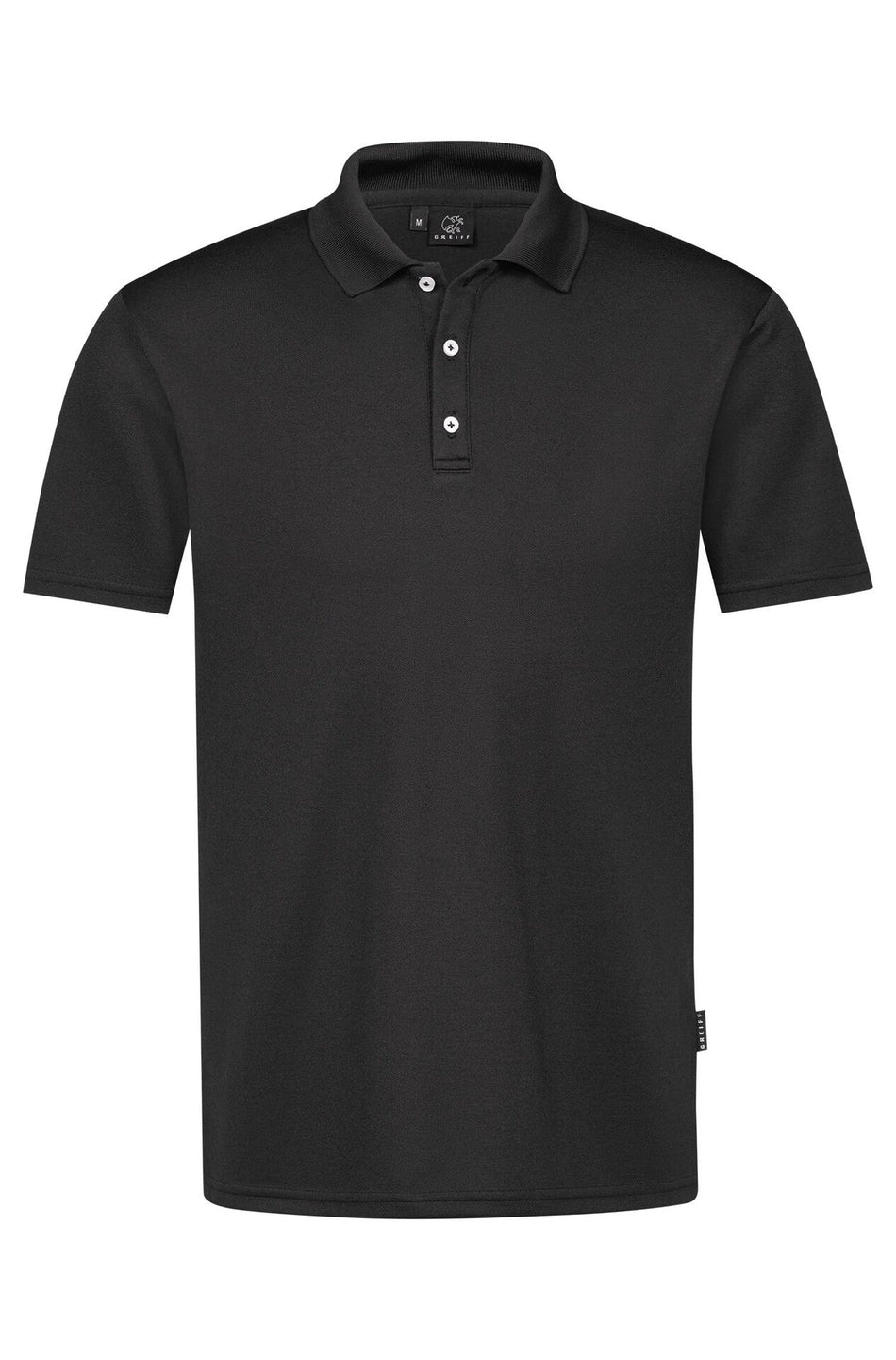 Greiff Herren-Poloshirt schwarz 36000 2146