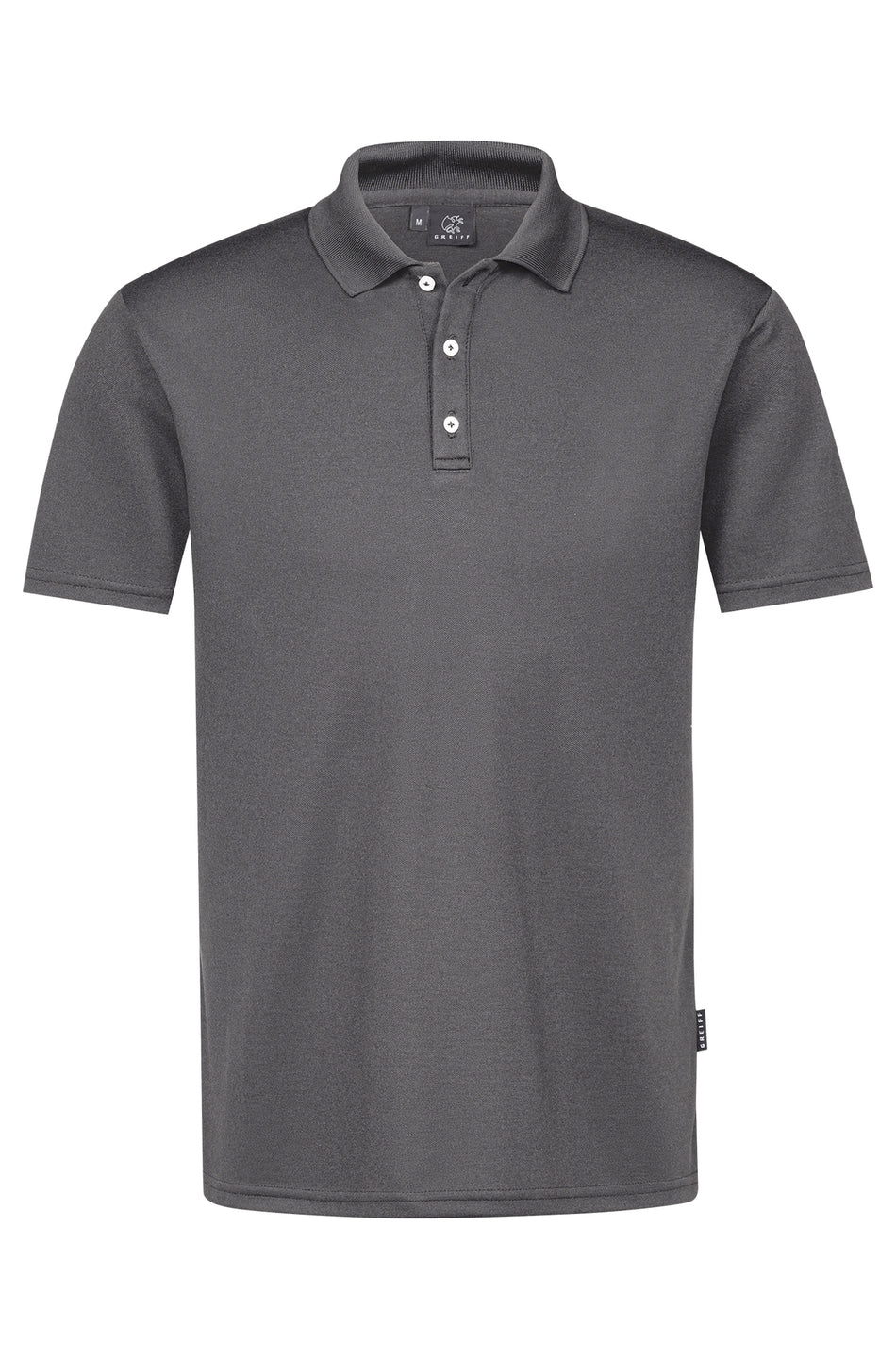 Greiff Herren-Poloshirt anthrazit 36000 2146