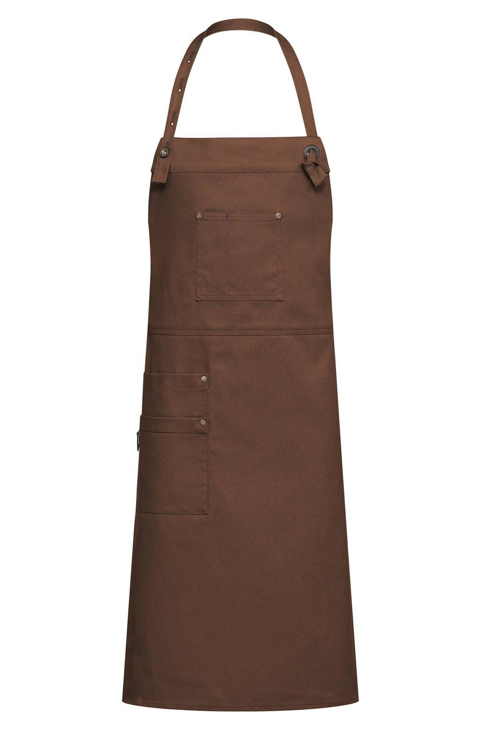 Greiff Latzschürze Canvas 77x95 rostbraun