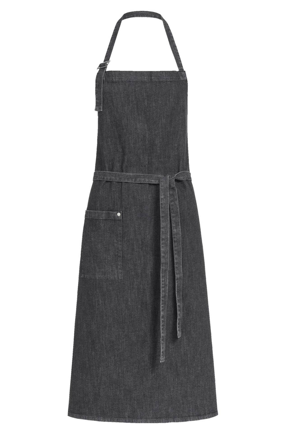 Greiff Latzschürze Denim 77x100 black denim
