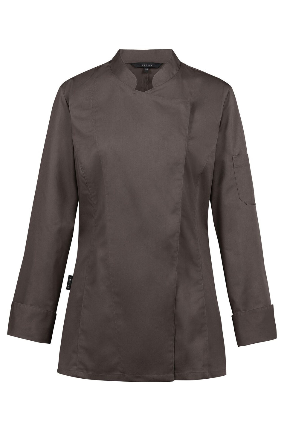 Greiff D-Kochjacke ver. Knöpf RF taupe