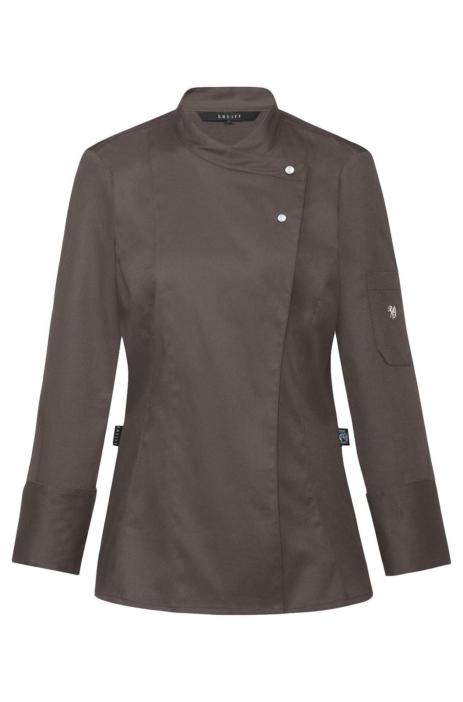 Greiff Damen-Kochjacke RF taupe