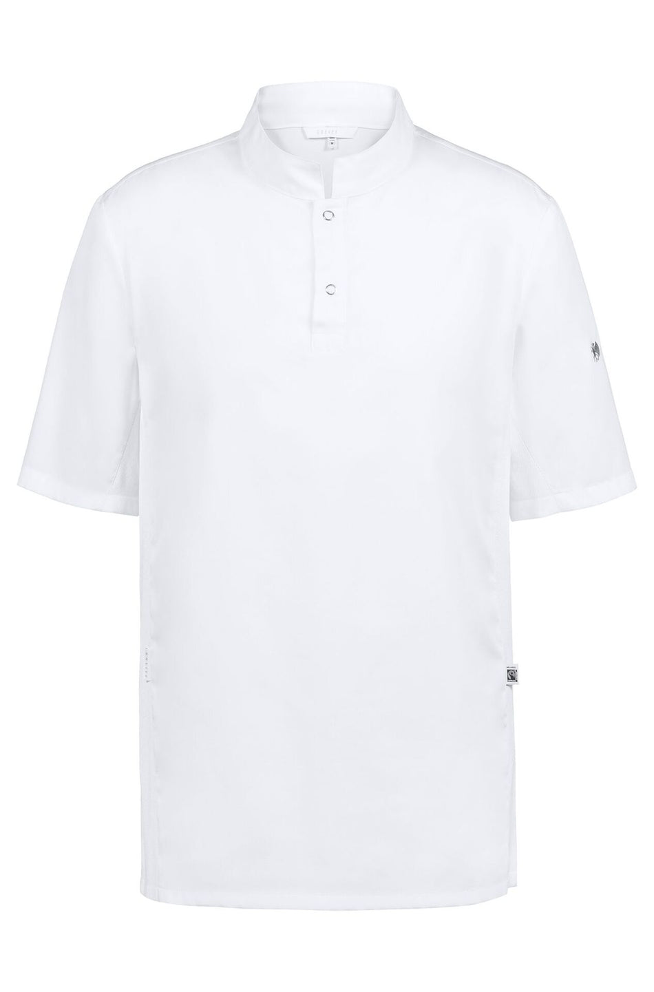 Greiff Herren-Kochshirt 1/2 RF weiß