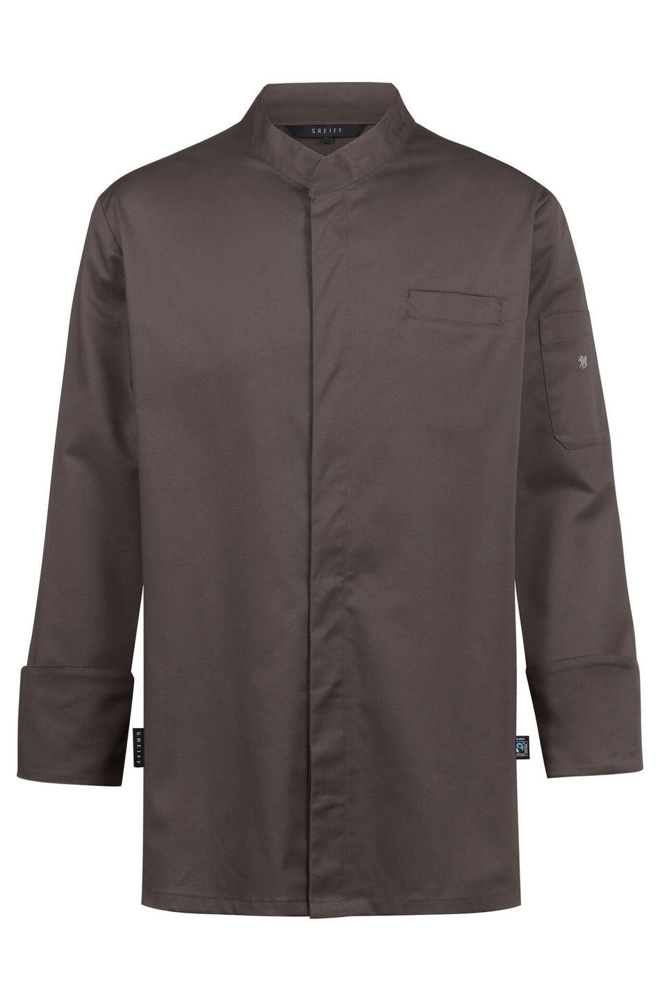 Greiff Kochjacke Einreihig RF taupe