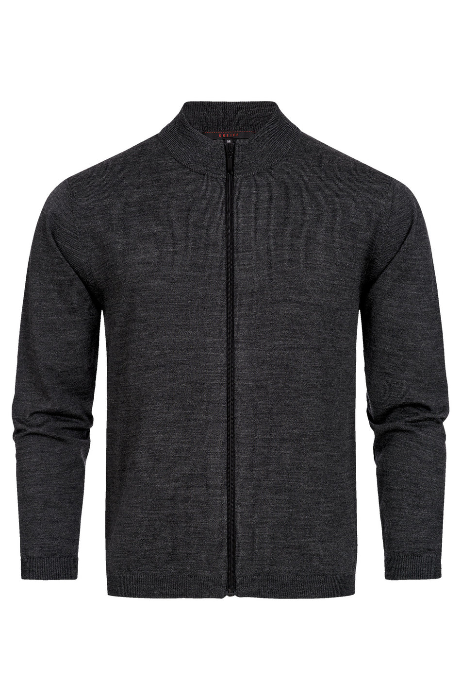 Greiff Herren-Strickjacke RF dunkelgrau