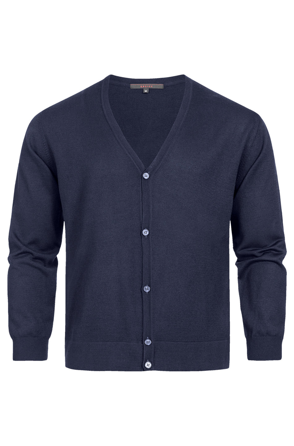 Greiff Herren-Strickjacke RF dunkelblau 6043 5050