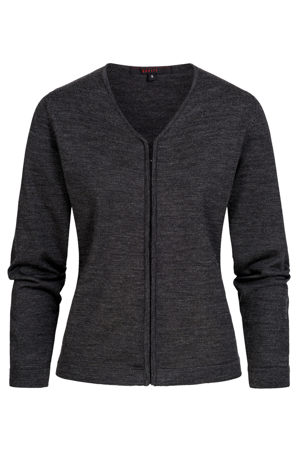 Greiff Damen-Strickjacke RF dunkelgrau