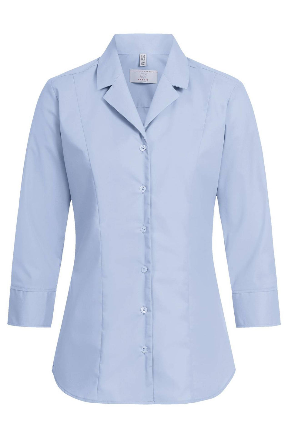 Greiff Damen-Bluse 3/4 RF Basic bleu