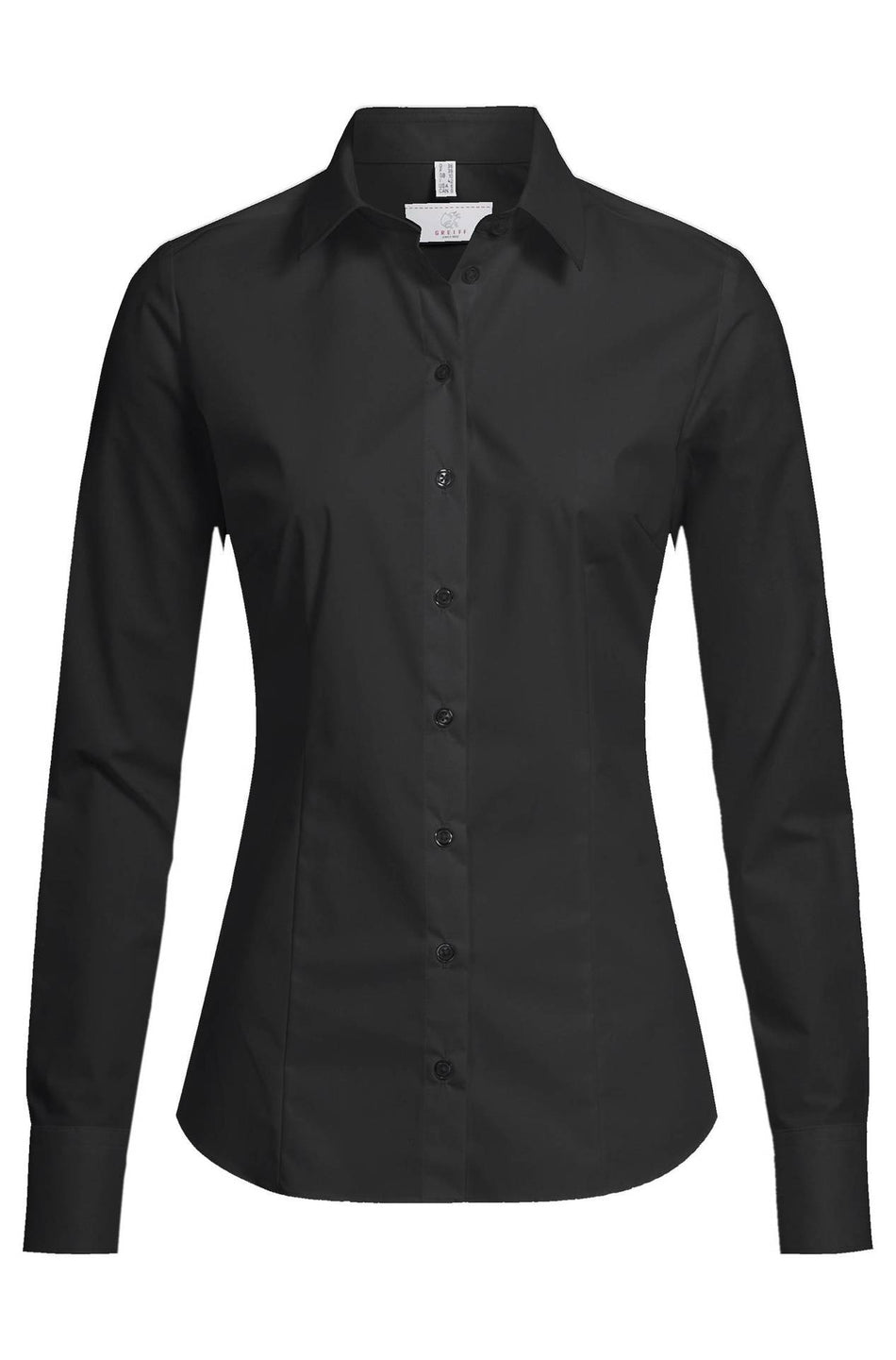 Greiff Damen-Bluse 1/1 SF Basic schwarz