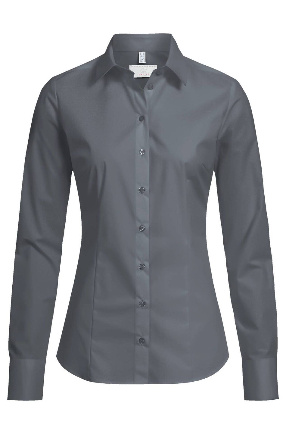 Greiff Damen-Bluse 1/1 SF Basic anthrazit