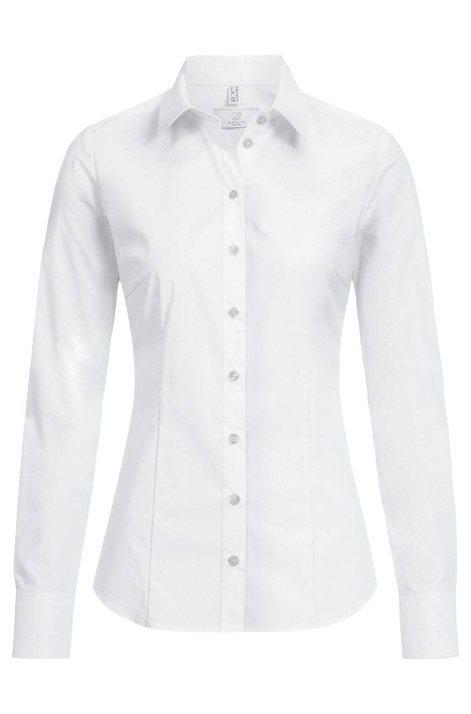 Greiff Damen-Bluse 1/1 SF Basic weiß