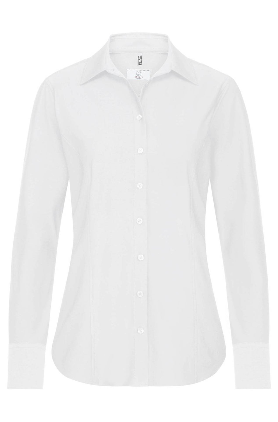 Greiff Damen-Jerseybluse 1/1 RF weiß
