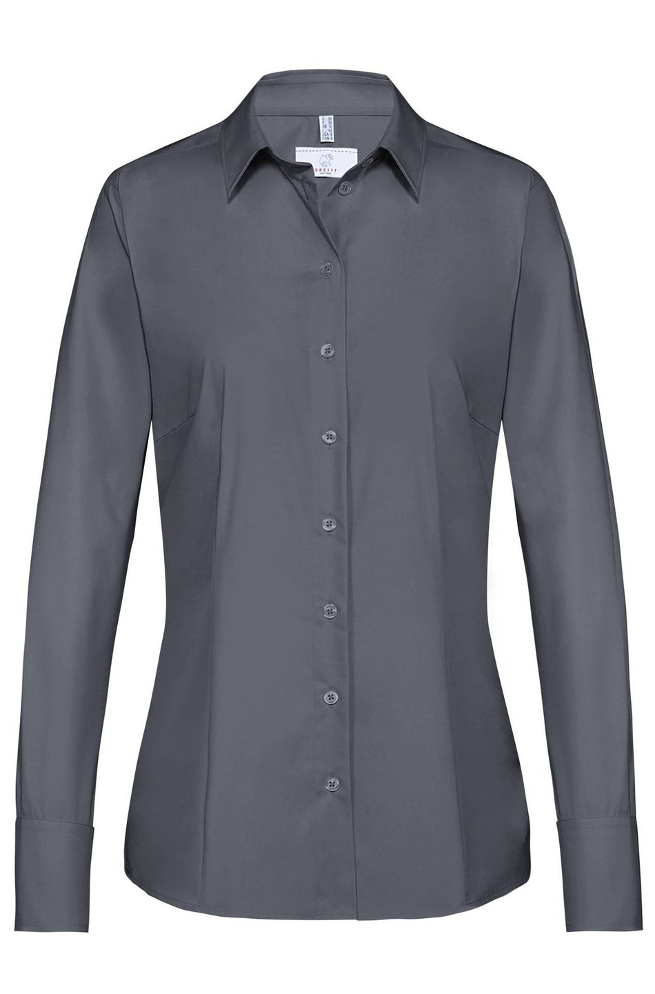 Greiff Damen-Bluse 1/1 RF Basic anthrazit