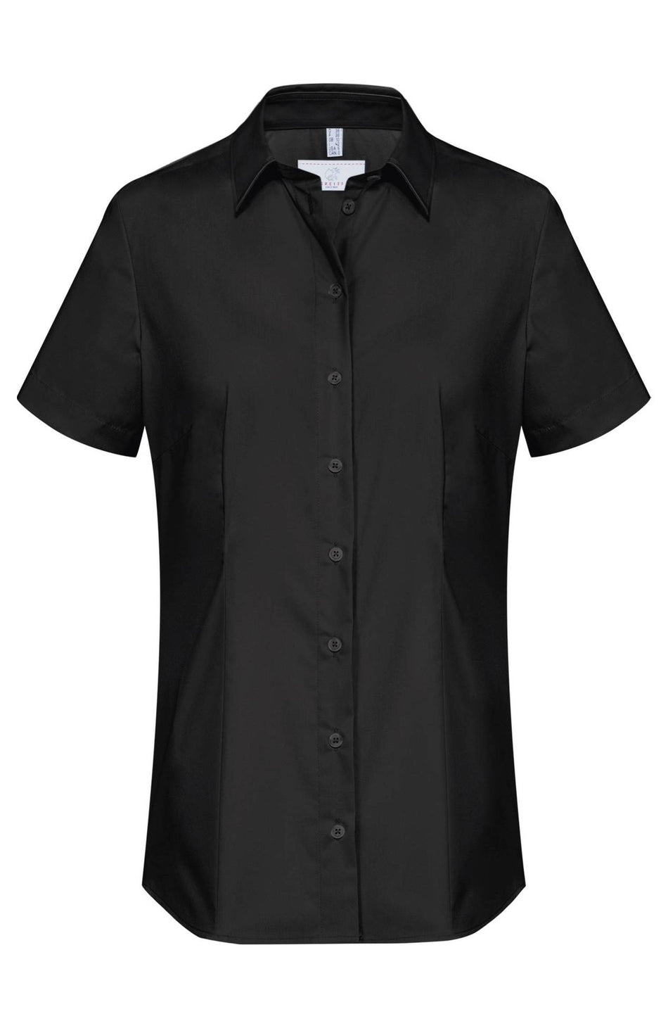 Greiff Damen-Bluse 1/2 RF Basic schwarz
