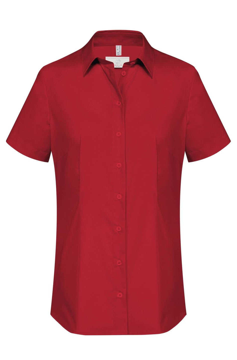 Greiff Damen-Bluse 1/2 RF Basic rot