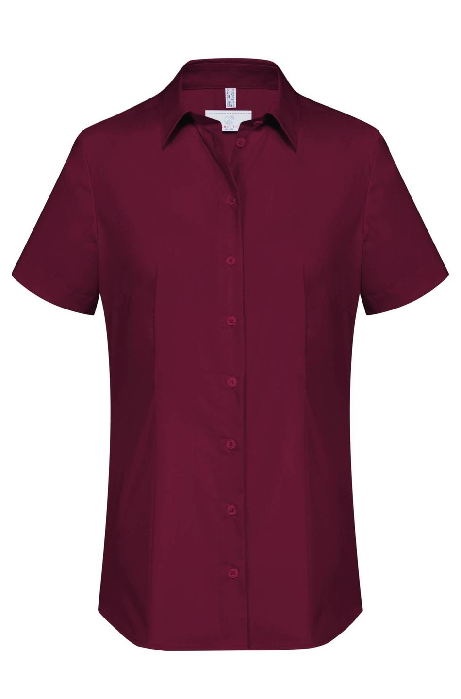 Greiff Damen-Bluse 1/2 RF Basic bordeaux