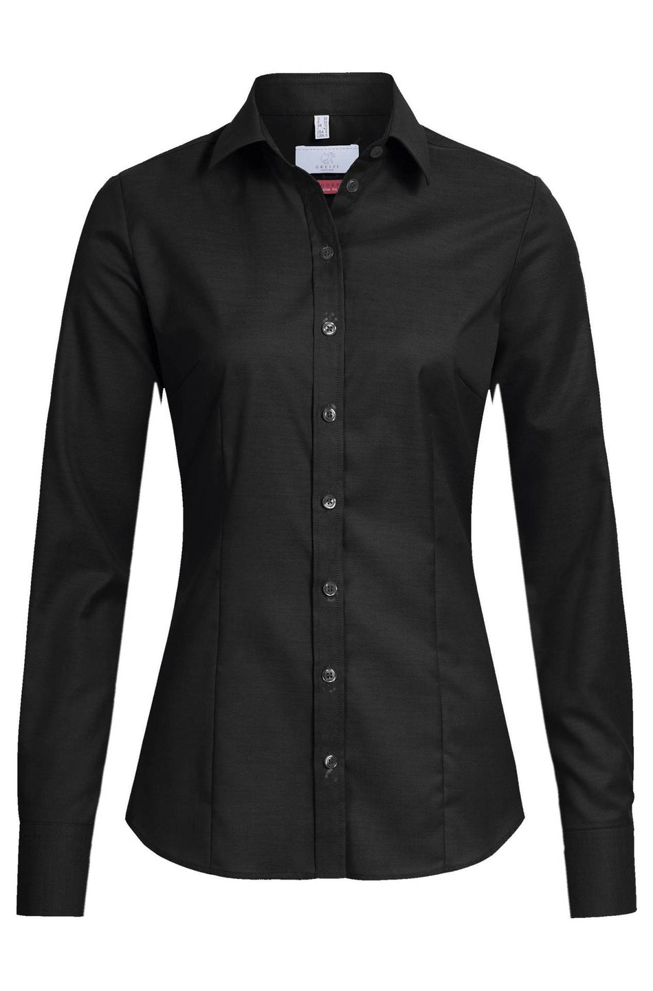 Greiff Damen-Bluse 1/1 SF 37.5 schwarz