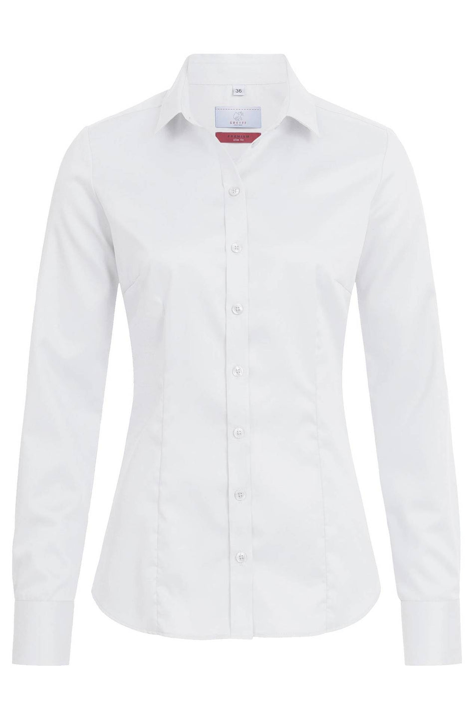 Greiff Damen-Bluse 1/1 SF Premiu weiß