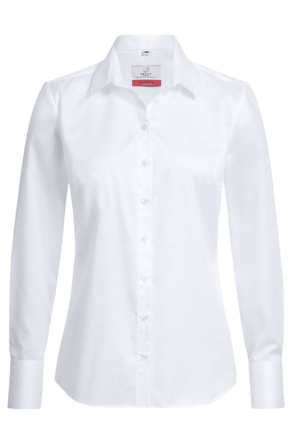 Greiff Damen-Bluse 1/1 CF Premiu weiß