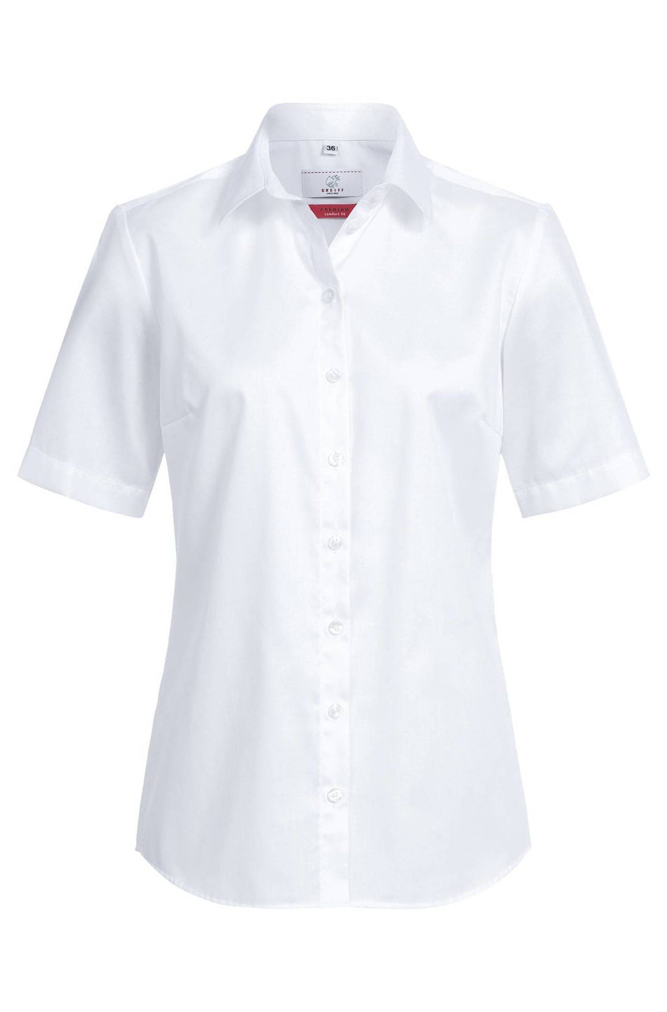 Greiff Damen-Bluse 1/2 CF Premiu weiß