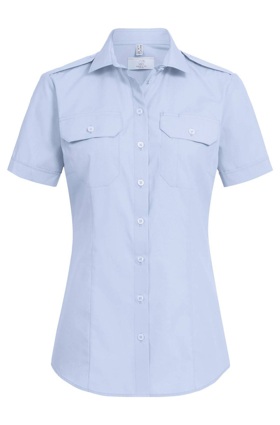 Greiff Pilotbluse 1/2 RF Simple bleu