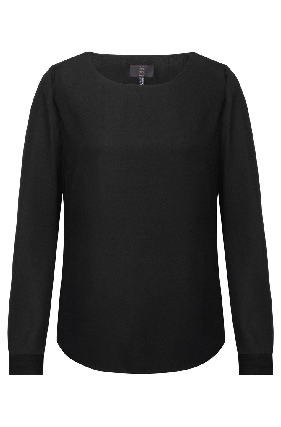 Greiff Chiffon-Bluse 1/1 RF schwarz