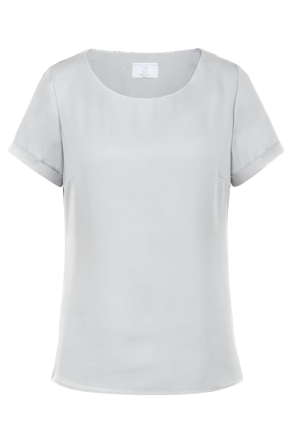 Greiff Chiffon-Bluse 1/4 RF silbergrau