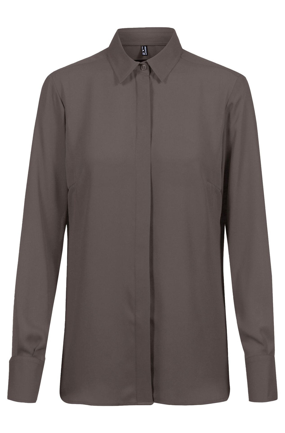 Greiff Chiffon-Bluse 1/1 RF taupe 6580 1446
