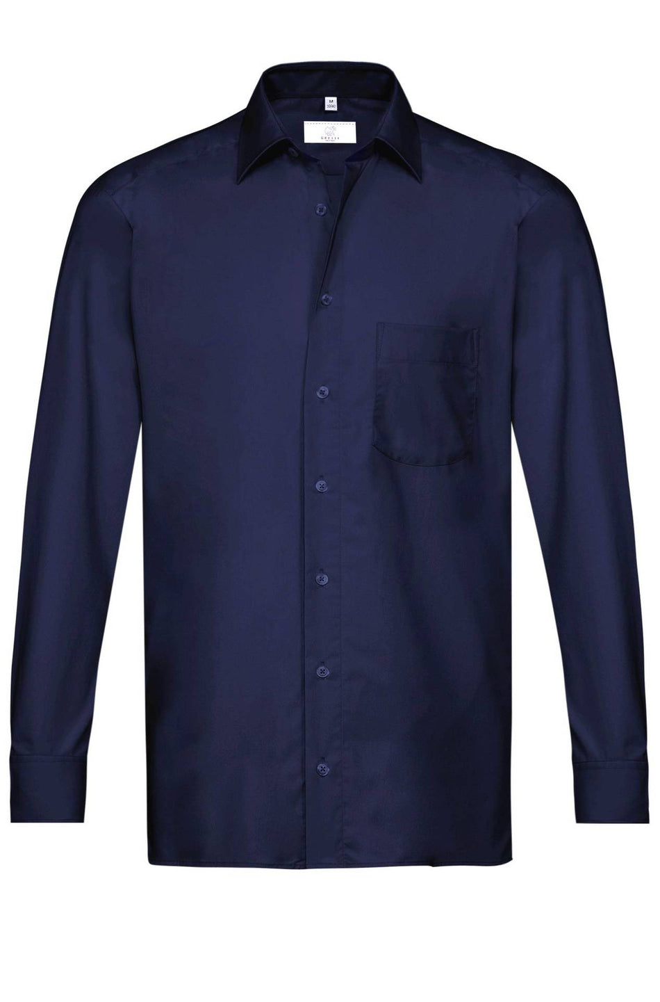 Greiff Herren-Hemd 1/1 RF Basic marine