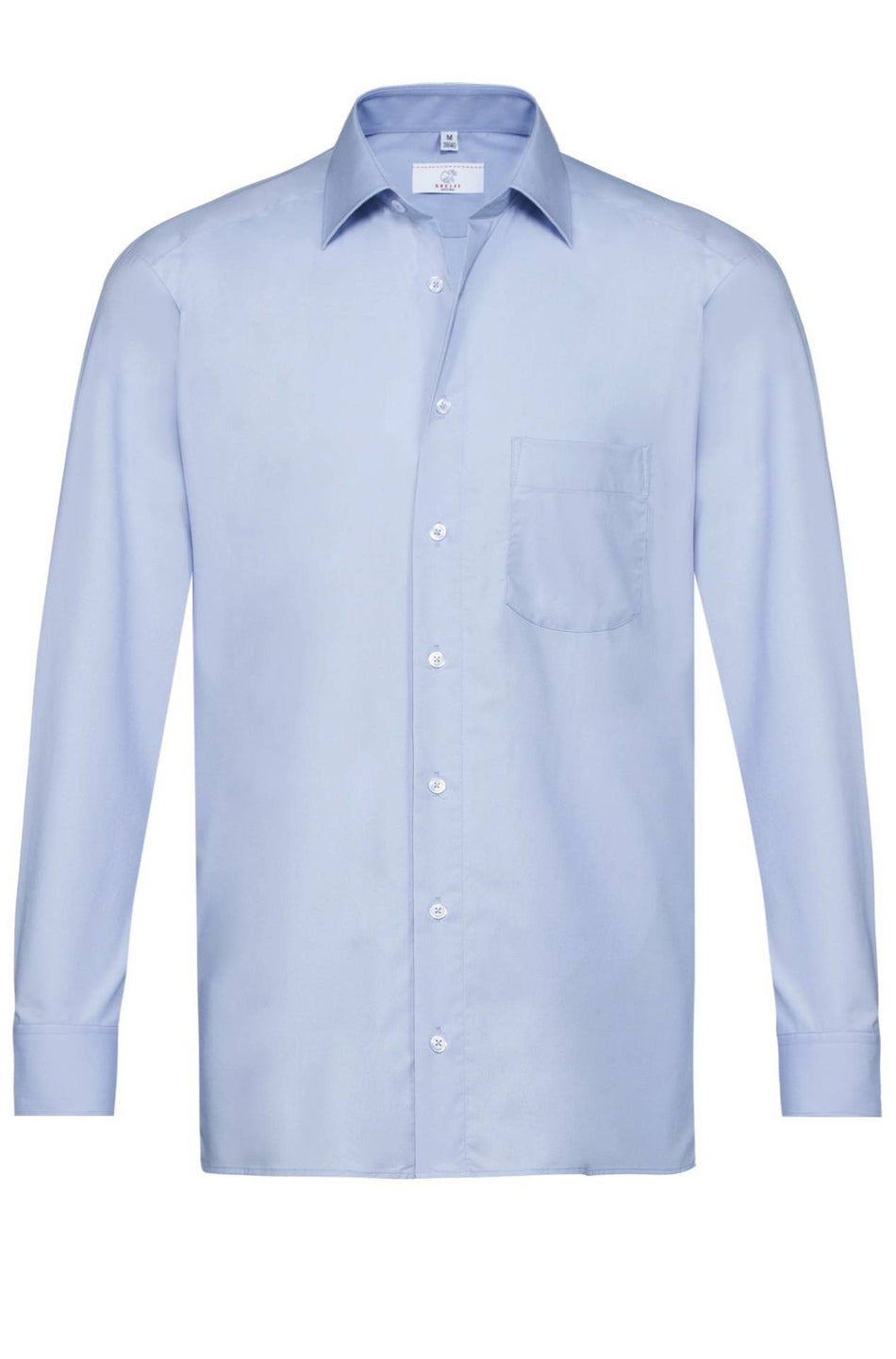 Greiff Herren-Hemd 1/1 RF Basic bleu