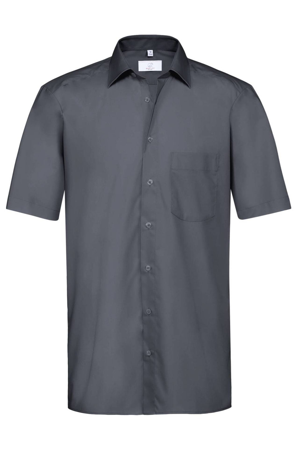 Greiff Herren-Hemd 1/2 RF Basic anthrazit
