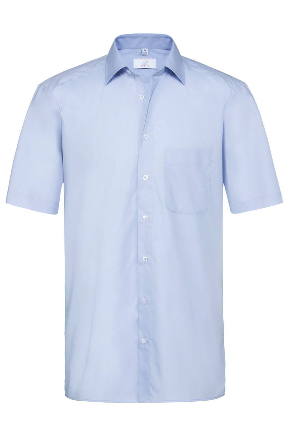 Greiff Herren-Hemd 1/2 RF Basic bleu