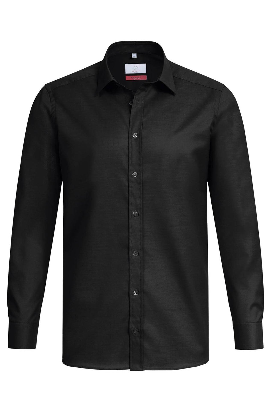 Greiff Herren Hemd 1/1 RF 37.5 schwarz